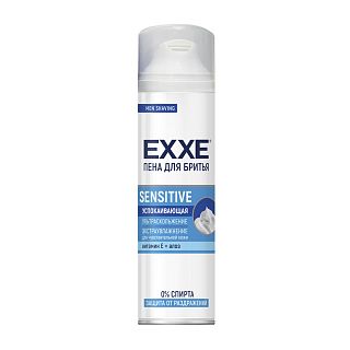 Пена для бритья EXXE Sensitive, 200 мл фото
