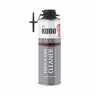 Профессиональный очиститель монтажной пены Kudo Foam&Gun cleaner, 650 мл фото
