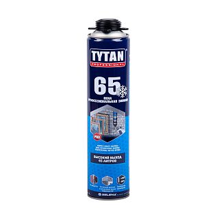 Пена монтажная профессиональная Tytan Professional 65, зимняя, 750 мл фото
