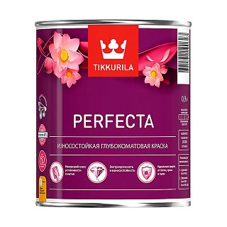 Краска интерьерная Perfecta (Перфекта) TIKKURILA 9л бесцветный (база С) фото